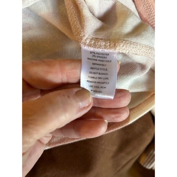 Derek Heart Womens Top Size Small Juniors Pink Camouflage Long Sleeve Good Cond - Picture 6 of 6